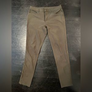 Size 34 Lululemon ABC Slim-Fit 5 Pocket Pant 37” Warpstream Olive
